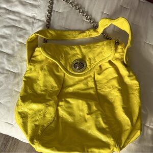 Marc Jacobs yellow leather bag